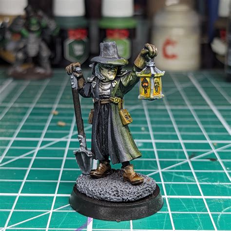 reaper mini grave digger|Reaper Bones Grave Digger : r/minipainting .